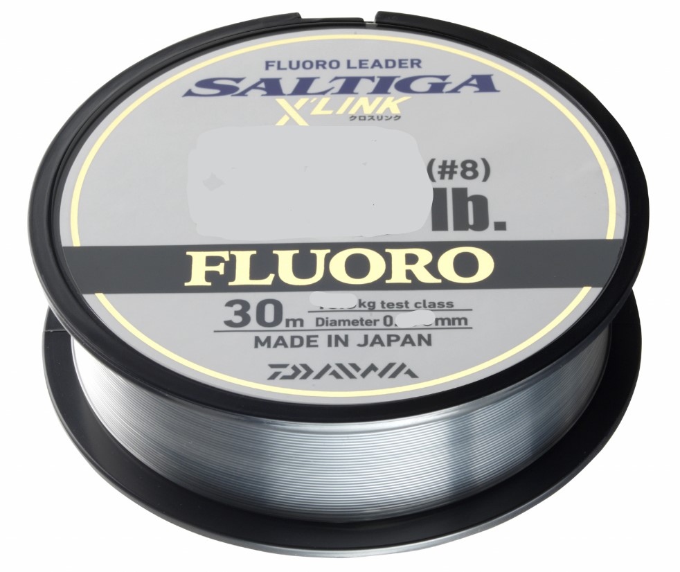 Daiwa Saltiga Fluorocarbon Leader X'Link 0,43 mm 11,3 kg 30 metrov