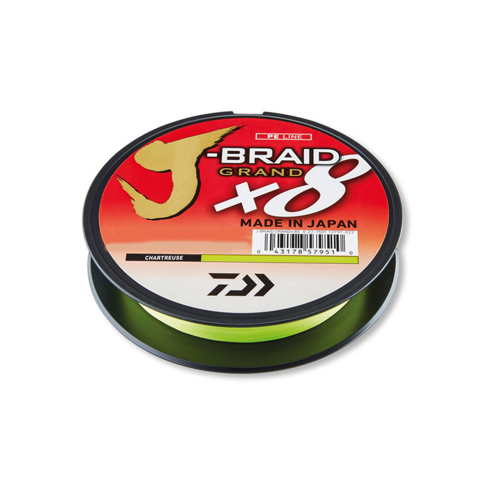 Daiwa J-Braid Grand X8E 0,16mm 270m Chartreuse