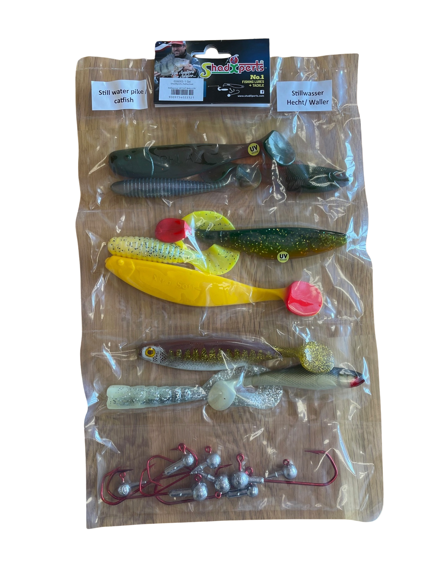 Person, Köder zum Angeln