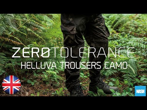 Nash Pantalons d'eau Zero Tolerance Helluva Camo L