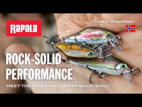 Rapala Shadow Rap Solid Shad 5 cm (2") 5,5 g Silver Fluorescent Chartreuse
