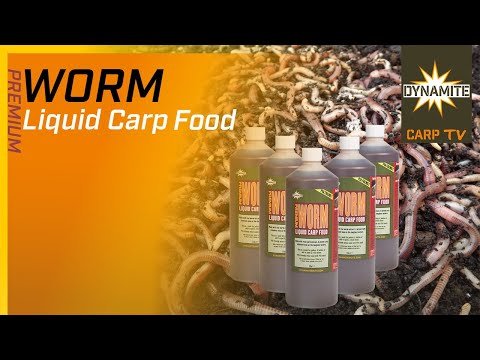 Dynamite Baits Premium Worm Nourriture Liquide Carpe 1000ml
