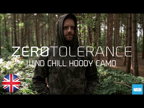 Nash Zero Tolerance Wind Chill Hoody Camo Large Nash Zero Tolerance Wind Chill Hoody Camo Large