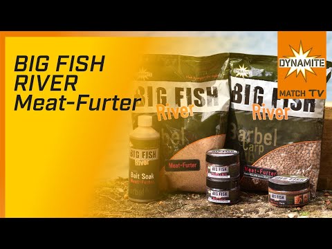 Dynamite Baits Big Fish River Ground Bait Meat Furter 1,8kg