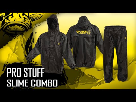 Black Cat Slime Combo combinaison de pluie taille L noir
