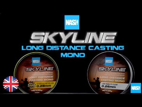 Nash Skyline Long Distance Mono UV Yellow 0,35 mm 15 lbs 1000 m