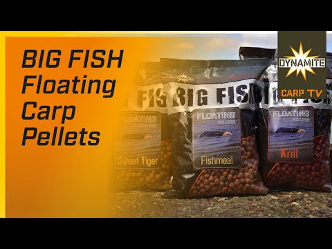 Dynamite Baits Big Fish Granulés d'alimentation flottants 1,1 kg 11 mm Sweet Tiger